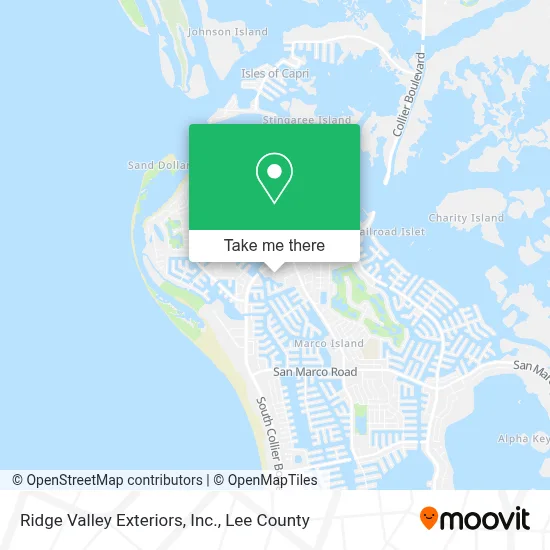 Ridge Valley Exteriors, Inc. map