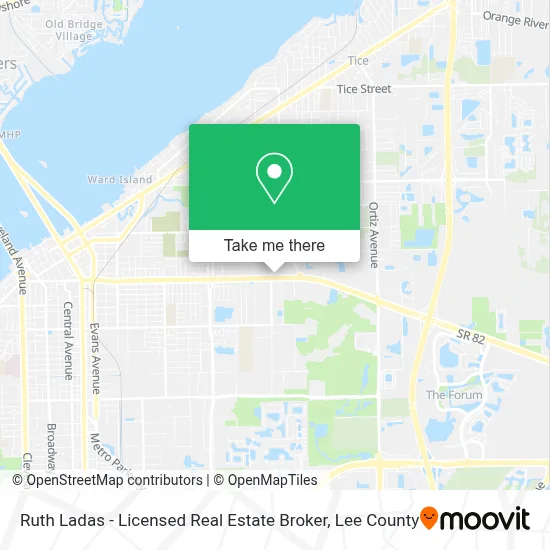 Ruth Ladas - Licensed Real Estate Broker map