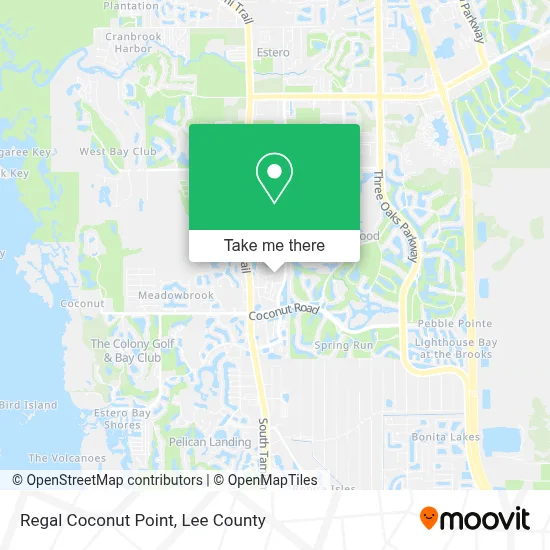 Regal Coconut Point map