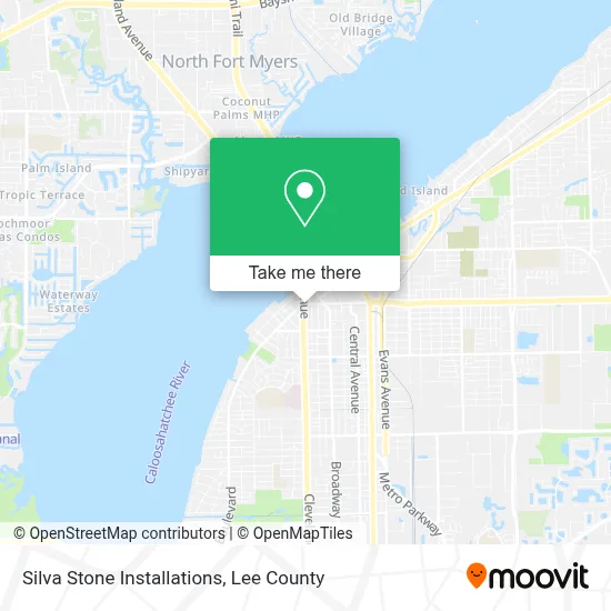 Silva Stone Installations map