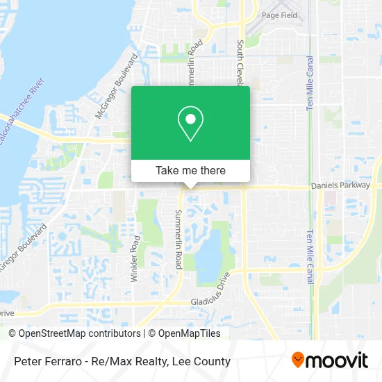Peter Ferraro - Re/Max Realty map