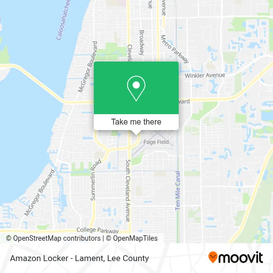 Amazon Locker - Lament map