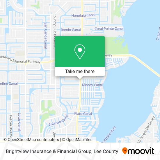 Brightview Insurance & Financial Group map