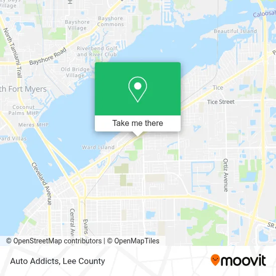 Auto Addicts map