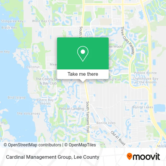 Cardinal Management Group map