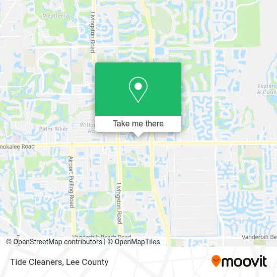 Tide Cleaners map
