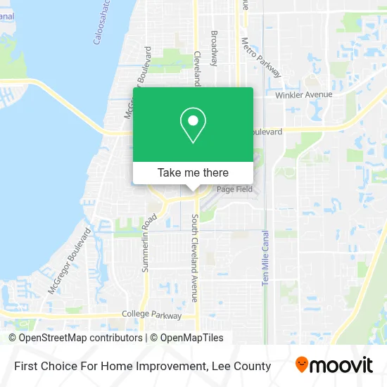 First Choice For Home Improvement map