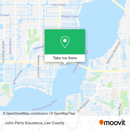 John Perry Insurance map