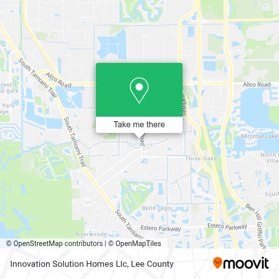 Innovation Solution Homes Llc map
