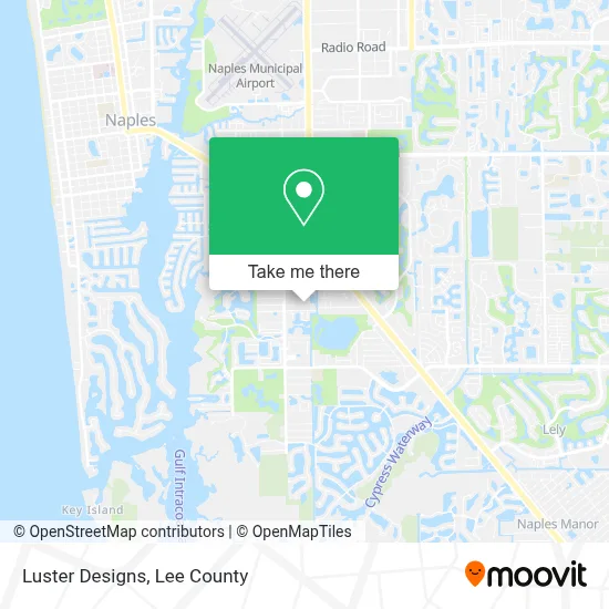 Luster Designs map