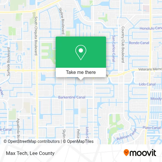 Max Tech map