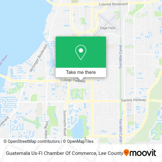 Guatemala Us-Fl Chamber Of Commerce map