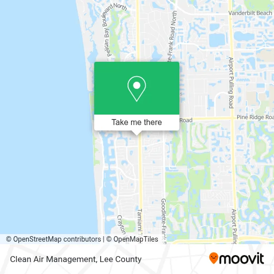 Clean Air Management map