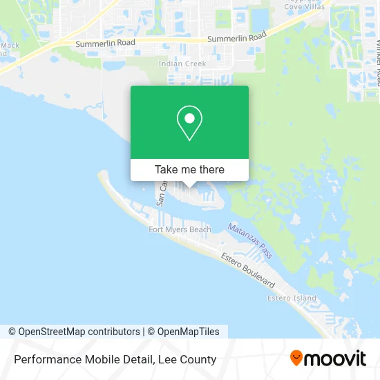 Performance Mobile Detail map