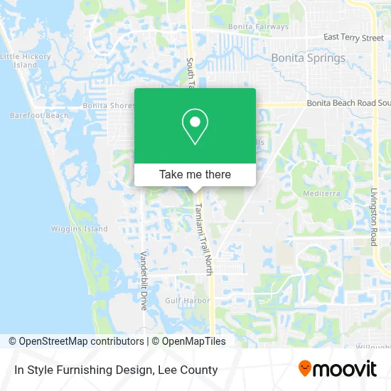 In Style Furnishing Design map