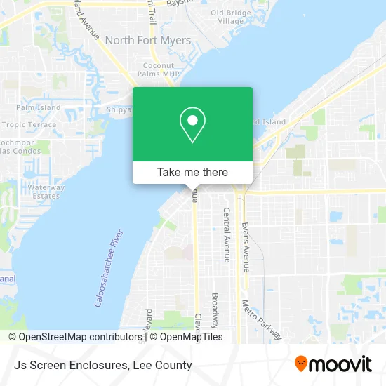 Js Screen Enclosures map