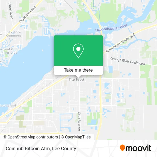 Coinhub Bitcoin Atm map
