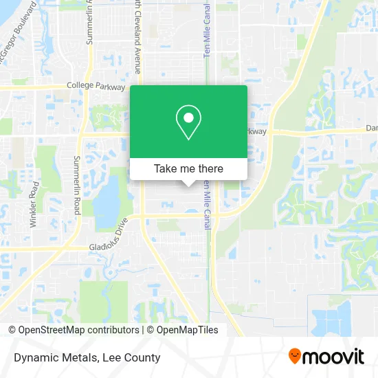 Dynamic Metals map