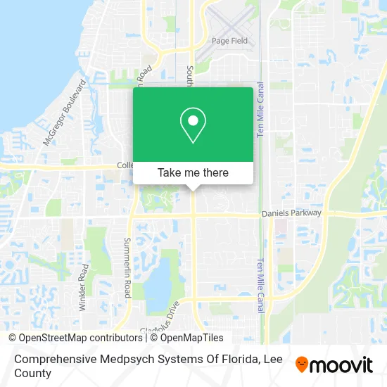 Comprehensive Medpsych Systems Of Florida map