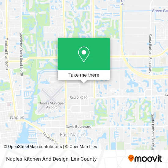 Naples Kitchen And Design map