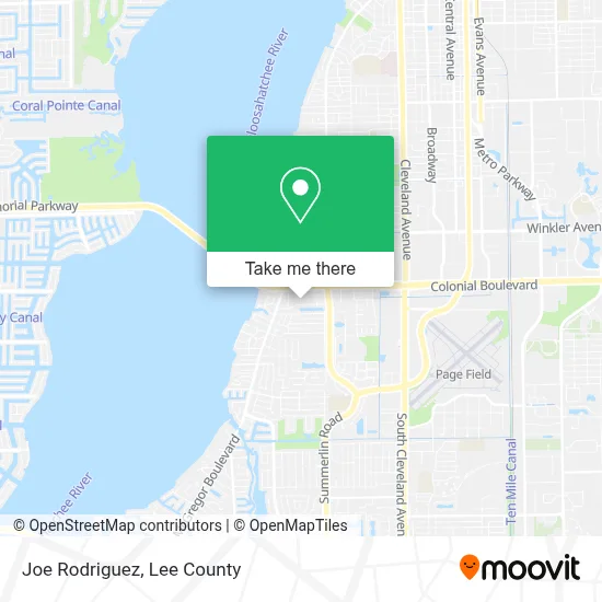 Joe Rodriguez map