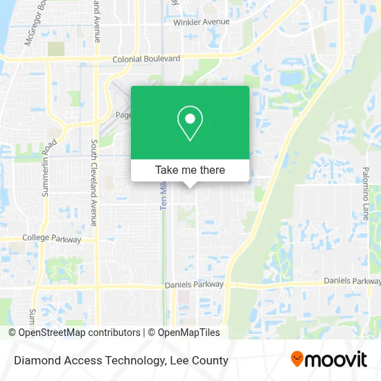 Diamond Access Technology map