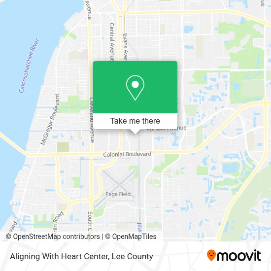 Aligning With Heart Center map