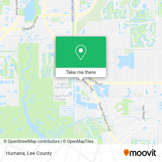 Humana map