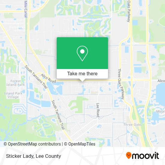 Sticker Lady map