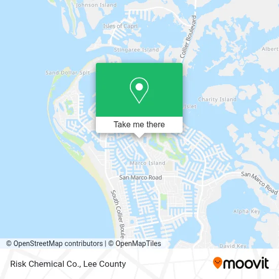 Risk Chemical Co. map