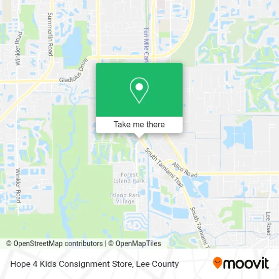 Hope 4 Kids Consignment Store map