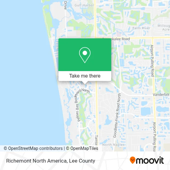 Richemont North America map
