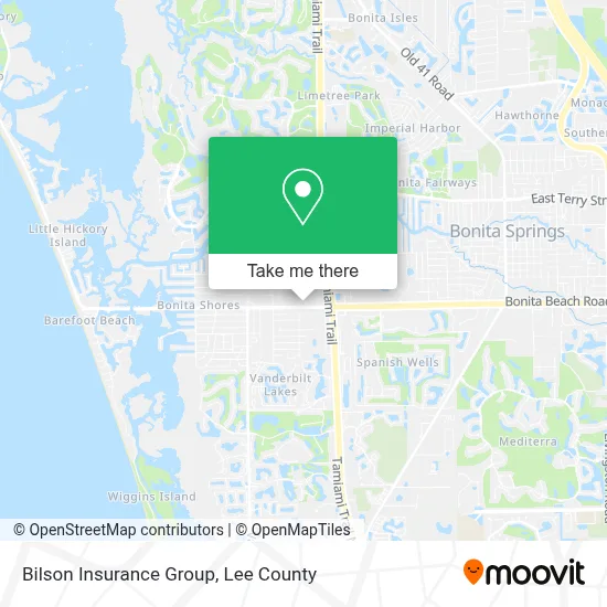 Bilson Insurance Group map