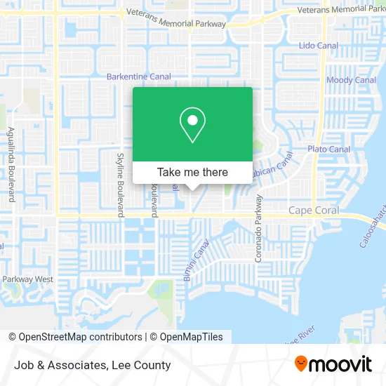 Job & Associates map