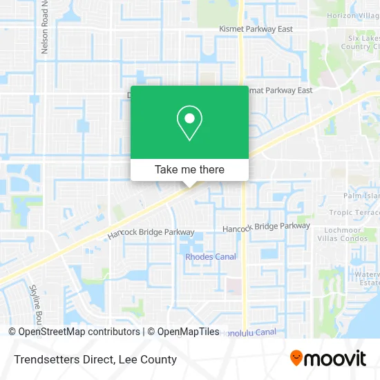 Trendsetters Direct map