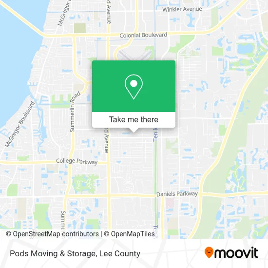 Pods Moving & Storage map