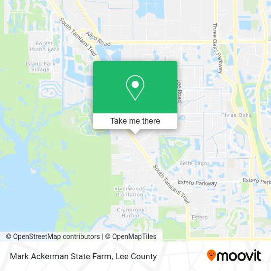 Mark Ackerman State Farm map