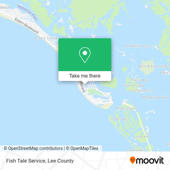 Fish Tale Service map