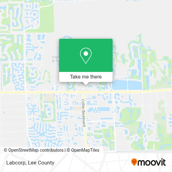 Labcorp map
