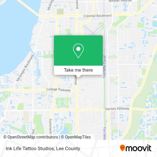 Ink Life Tattoo Studios map