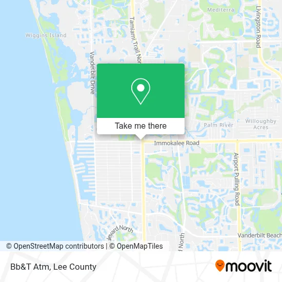 Bb&T Atm map