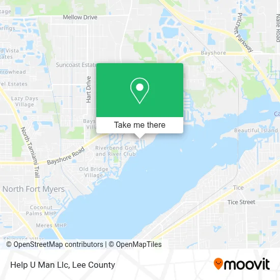 Help U Man Llc map