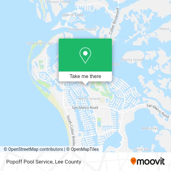 Popoff Pool Service map