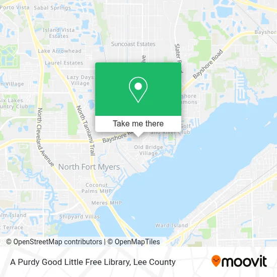 A Purdy Good Little Free Library map