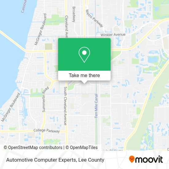 Automotive Computer Experts map