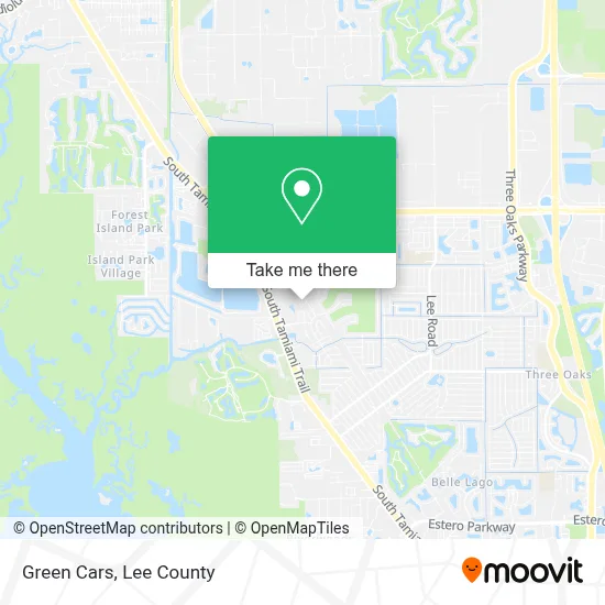Green Cars map