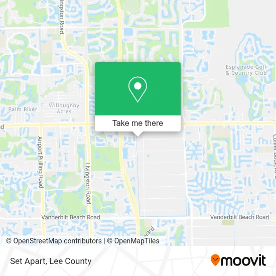 Set Apart map
