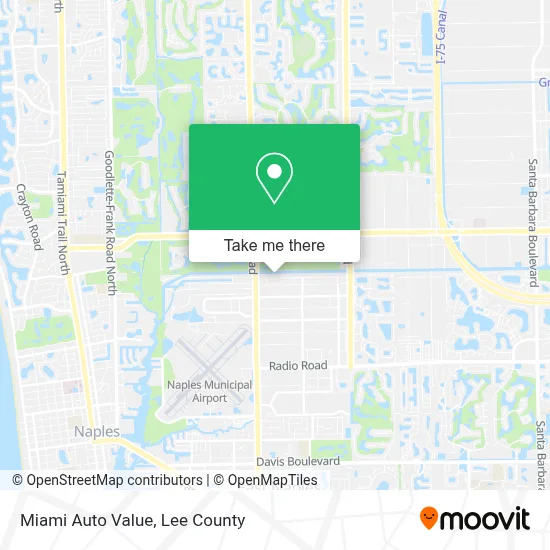 Miami Auto Value map