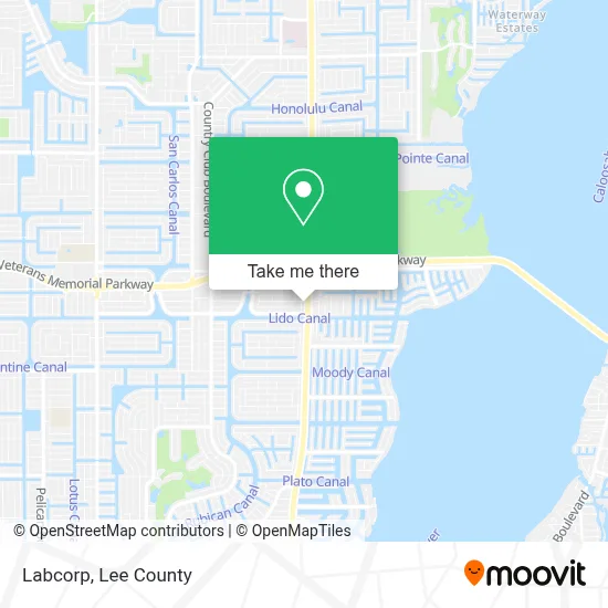 Labcorp map