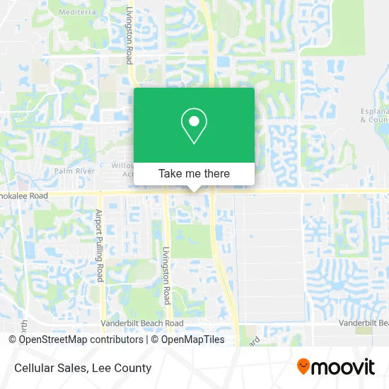 Cellular Sales map